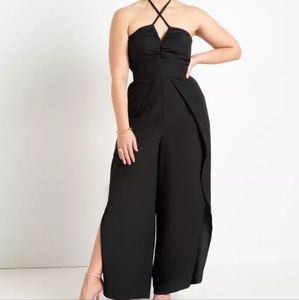 NWT Eloquii sz 26 Split Leg Jumpsuit